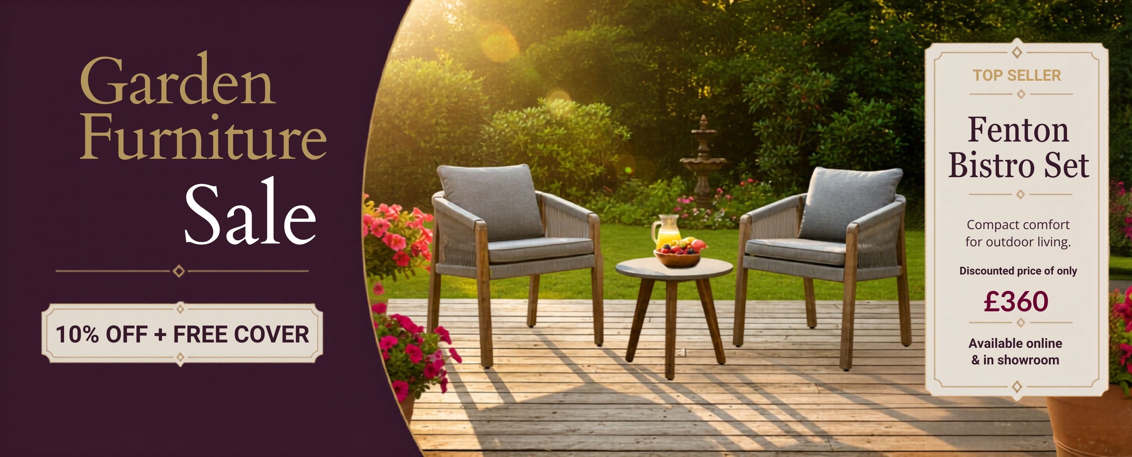Fenton Bistro Set - Banner