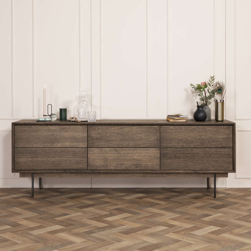 Kristensen and Kristensen Elegant Custom Sideboard With 6 Drawers