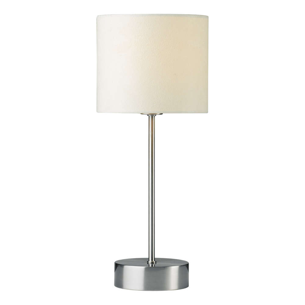 där Suzie Table Lamp Satin Chrome