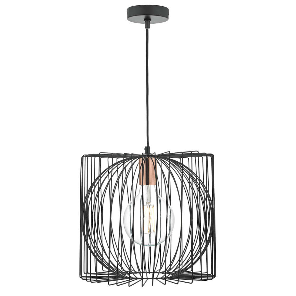 där Taplow Pendant Black Copper