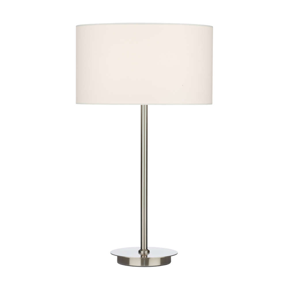 där Tuscan Table Lamp Satin Chrome Base Only