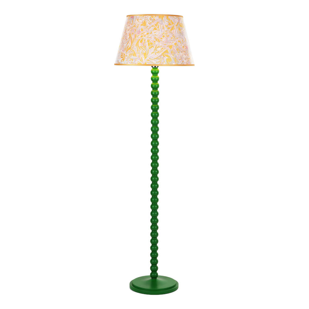 där Spool Floor Lamp Gloss Green Base Only